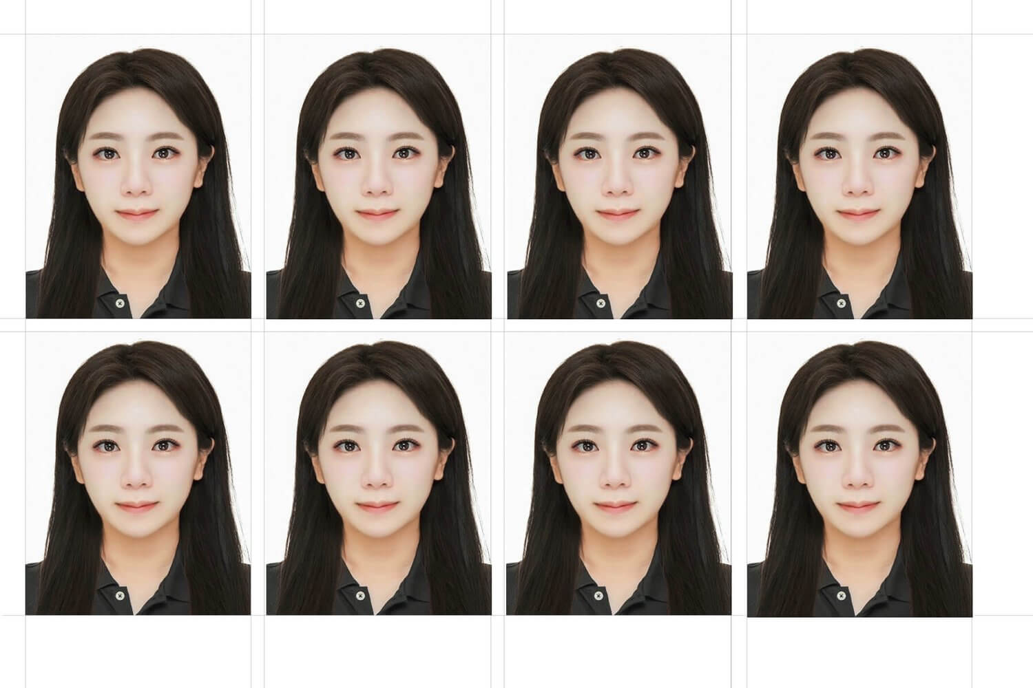 樂芙爾婚紗.婚禮的韓式證件照圖片